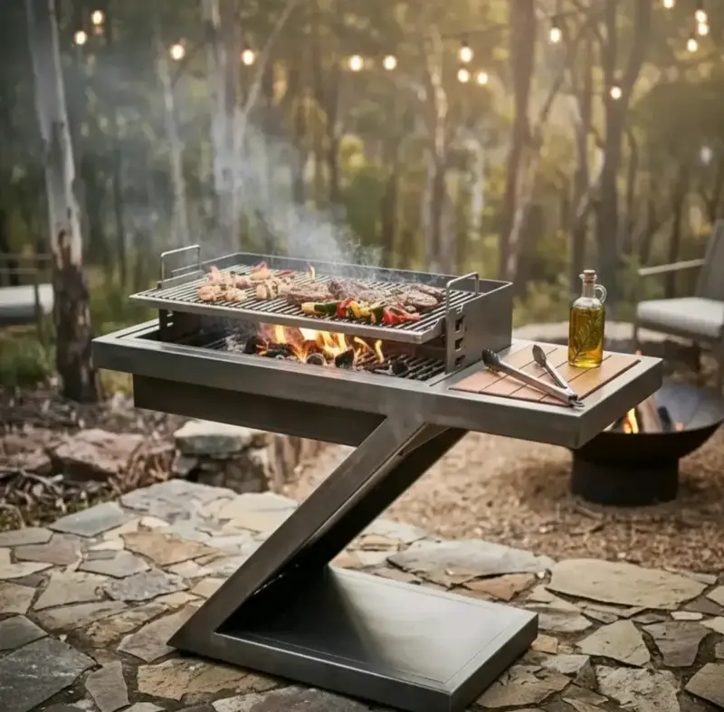 Parrilla moderna para terraza Z - 1