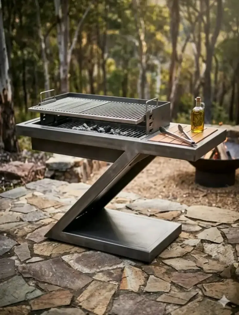 Parrilla moderna para terraza Z - 2