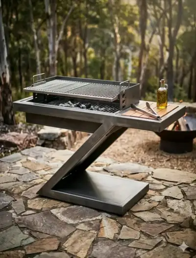 Parrilla moderna para terraza Z - miniatura 2