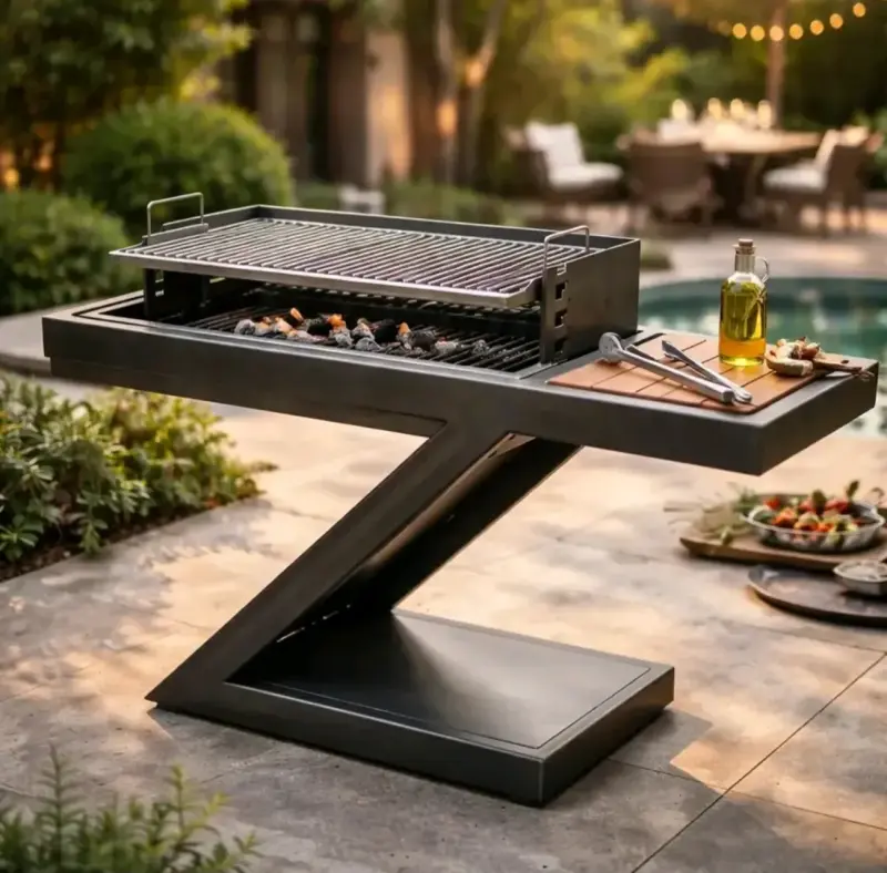 Parrilla moderna para terraza Z - 3