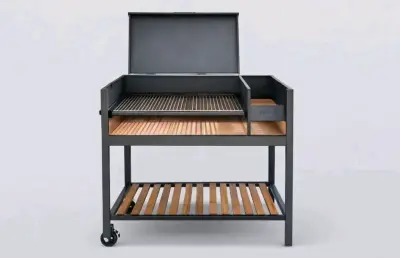 Parrilla a carbón de jardín - miniatura 3