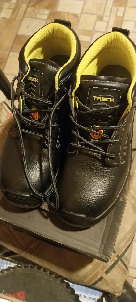 Zapatos de seguridad Treck negros - 1