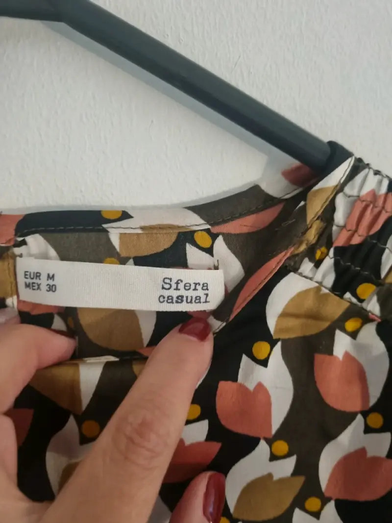 Blusa estampada esfera - 3