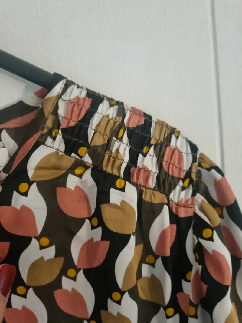 Blusa estampada esfera - 4
