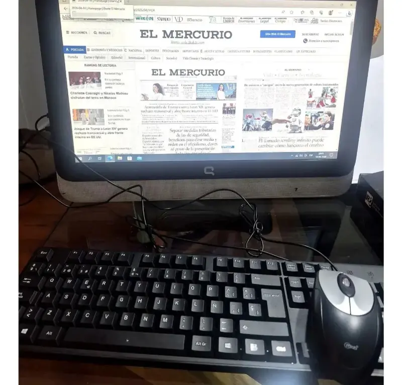 Computador All In One Compaq 18 Celeron 4gb W10 - 2