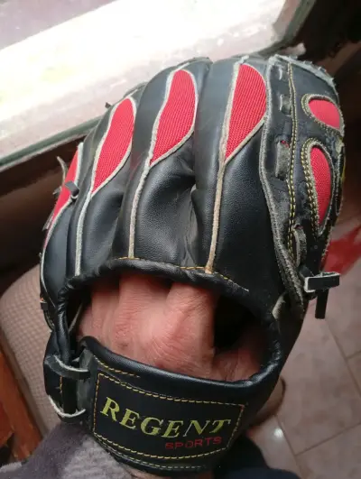 ⚾ GUANTE VINTAGE DE BÉISBOL + PELOTA AUTOGRAFIADA - miniatura 4