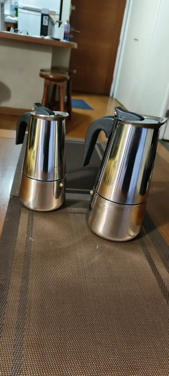 Cafeteras italianas de acero inoxidable - 1