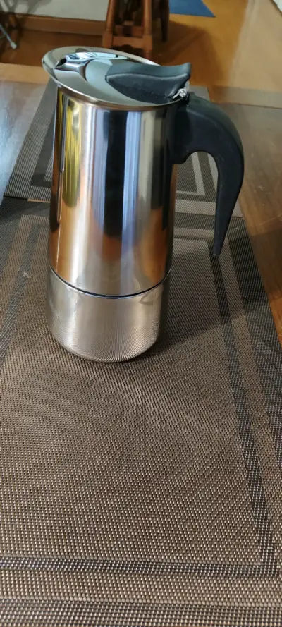 Cafeteras italianas de acero inoxidable - miniatura 2