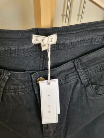 Jeans negro clásico talla 46 - miniatura 3