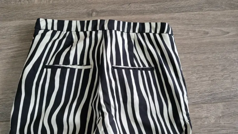 Pantalones estampado cebra - 2