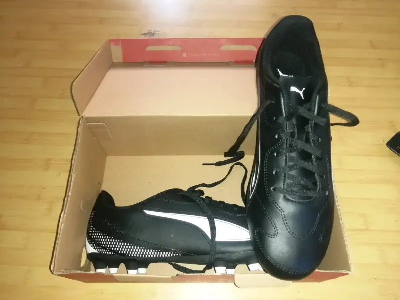 Zapatillas futbol negras - 1