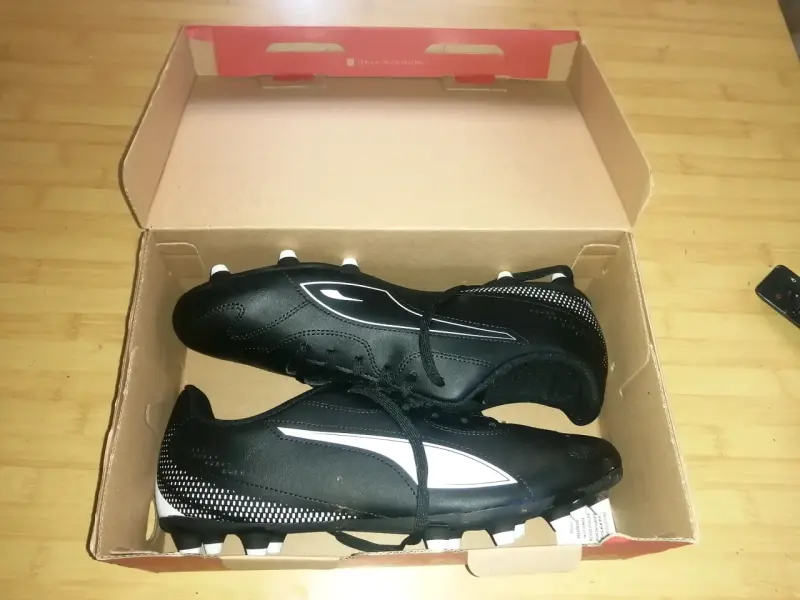 Zapatillas futbol negras - 2