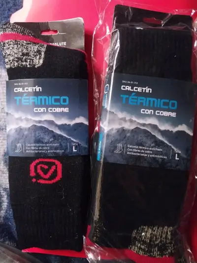 Calcetines térmicos con cobre - miniatura 1