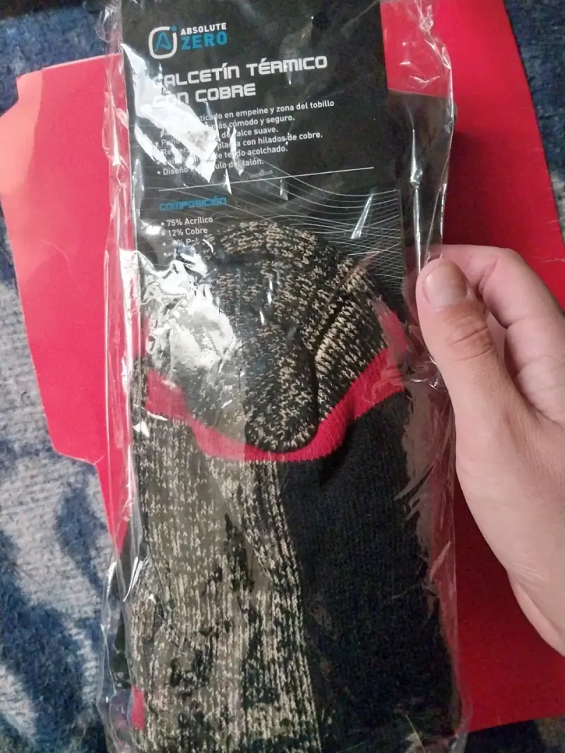 Calcetines térmicos con cobre - 4