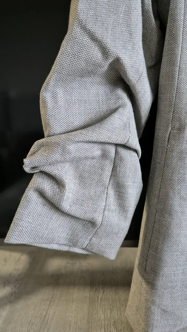 Blazer gris elegante para mujer - 2