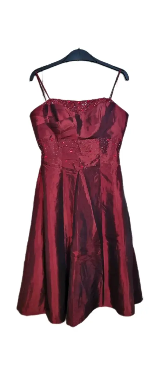 Vestido rojo elegante
