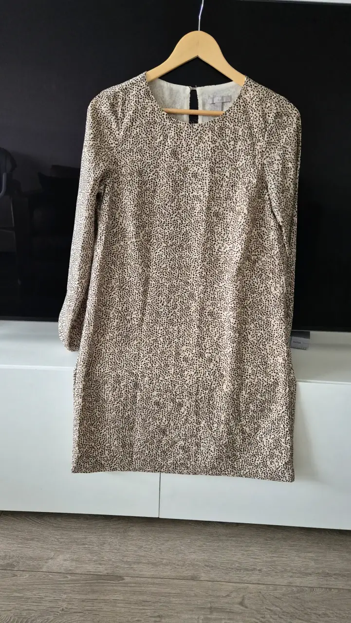 Vestido con estampado animal print - 1