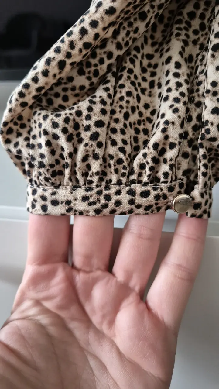 Vestido con estampado animal print - 3