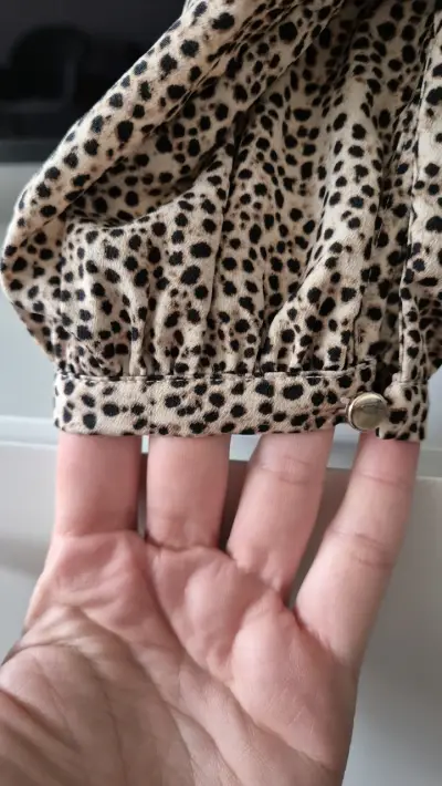 Vestido con estampado animal print - miniatura 3