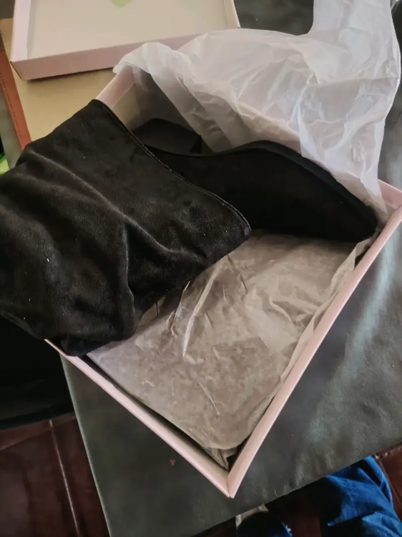 Botas negras de gamuza - 3