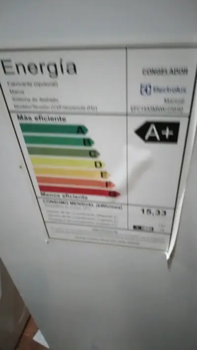 Congelador Electrolux A+ - miniatura 1