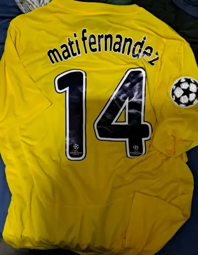 Camiseta Mati Fernández retro Villareal - miniatura 1