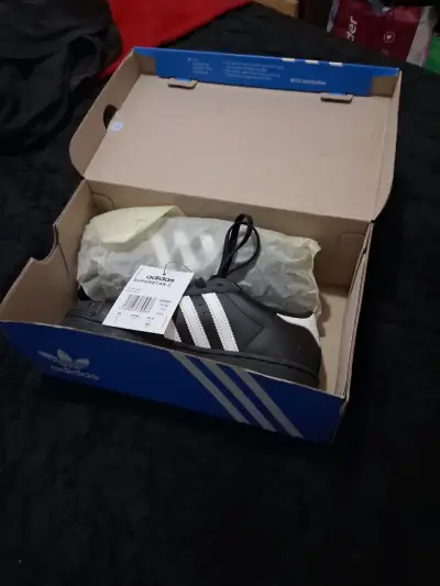 Zapatillas Adidas Superstar negras - miniatura 1