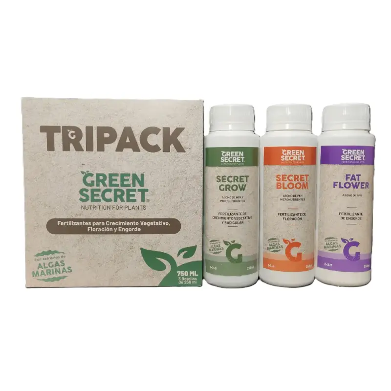 Tripack fertilizantes Green Secret - 1