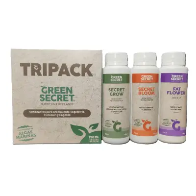 Tripack fertilizantes Green Secret - miniatura 1
