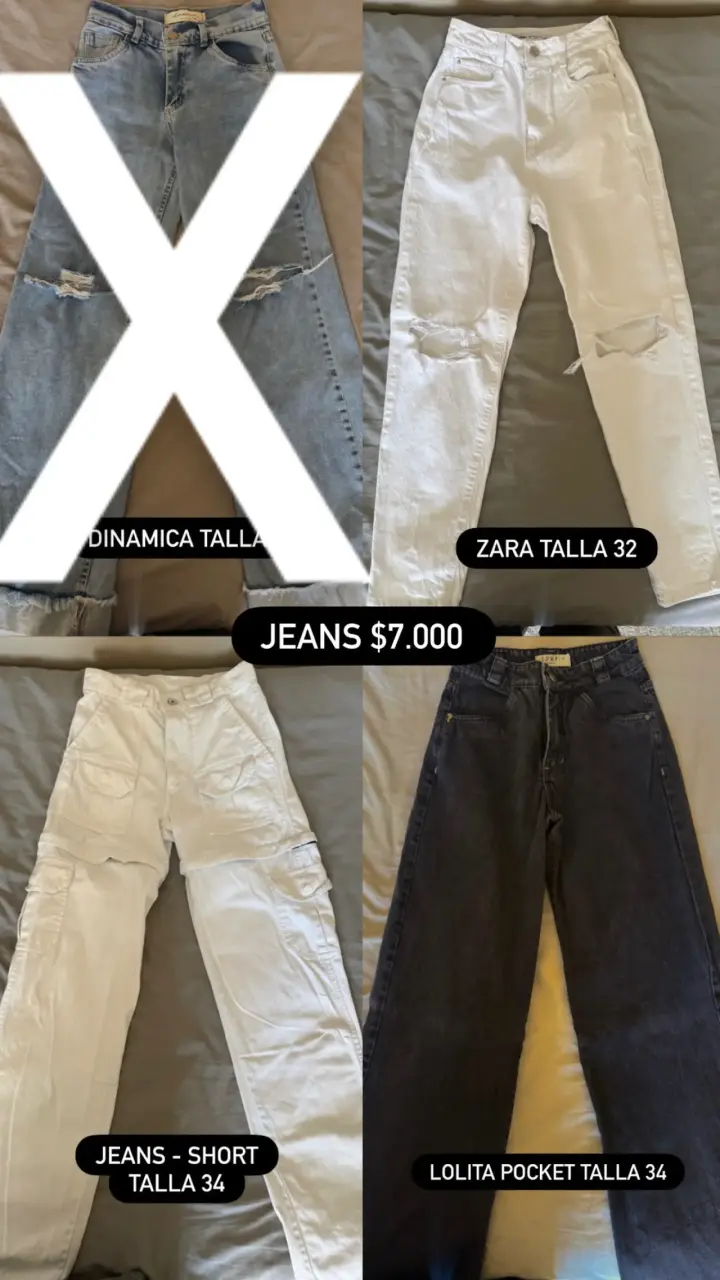 Jeans tallas 32-34-36 - 1