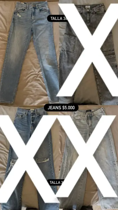 Jeans tallas 32-34-36 - miniatura 2