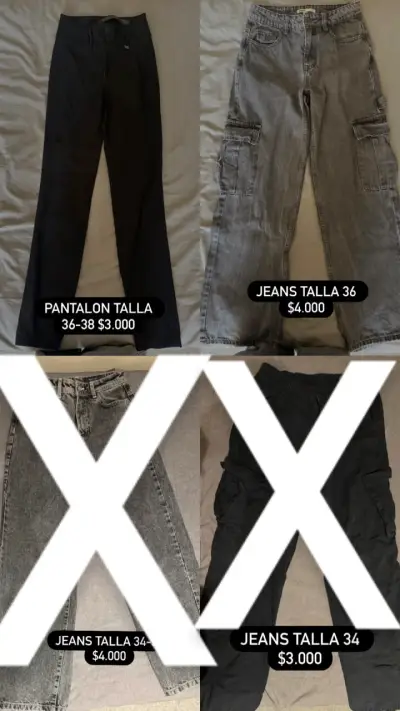 Jeans tallas 32-34-36 - miniatura 4