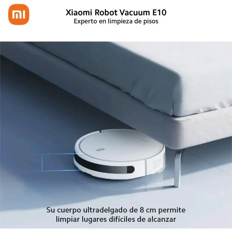 Aspiradora robot Xiaomi blanca - 4