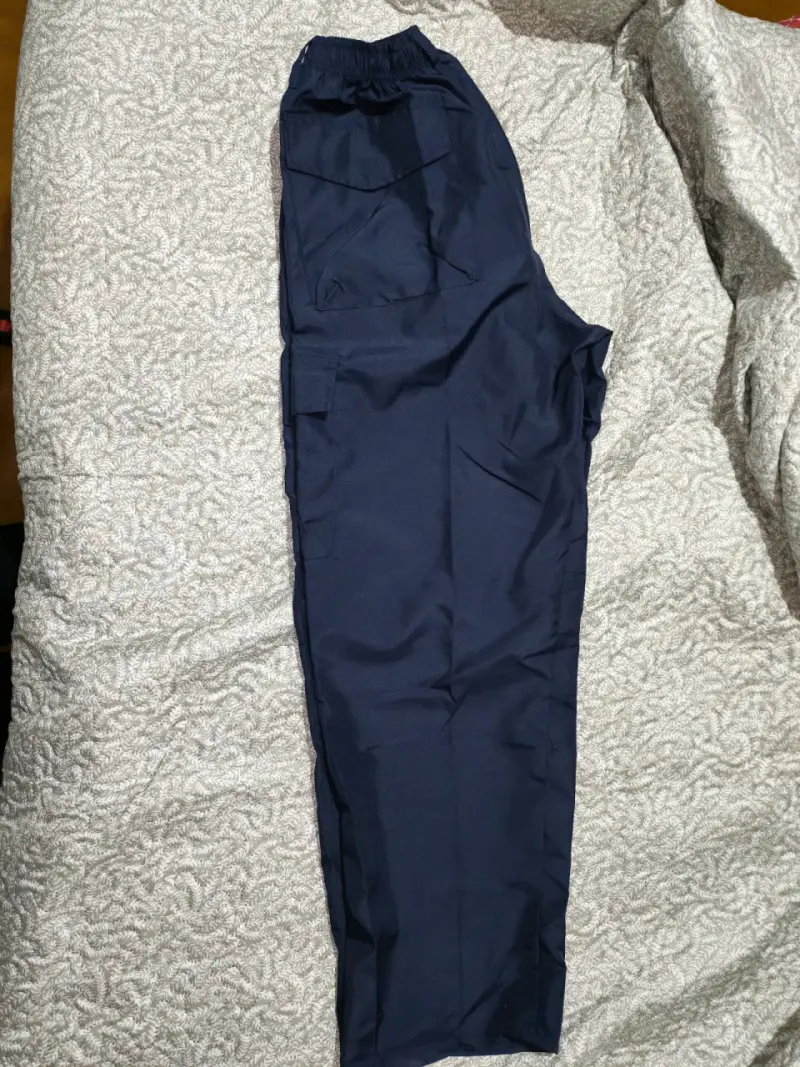 Pantalón ActiveX Poplin Cargo Azul - 2