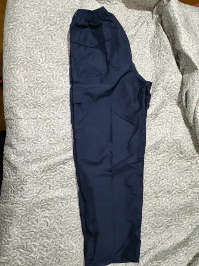 Pantalón ActiveX Poplin Cargo Azul - miniatura 2