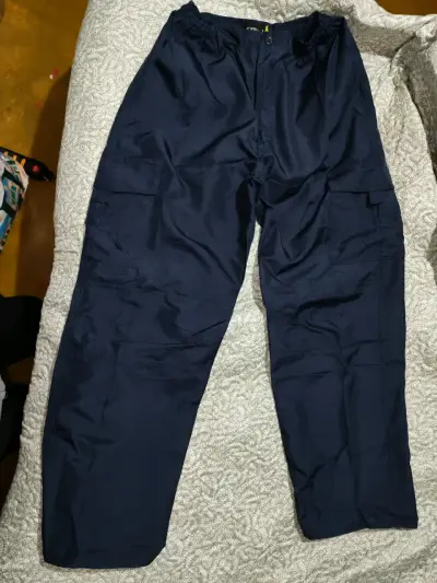 Pantalón ActiveX Poplin Cargo Azul - miniatura 3
