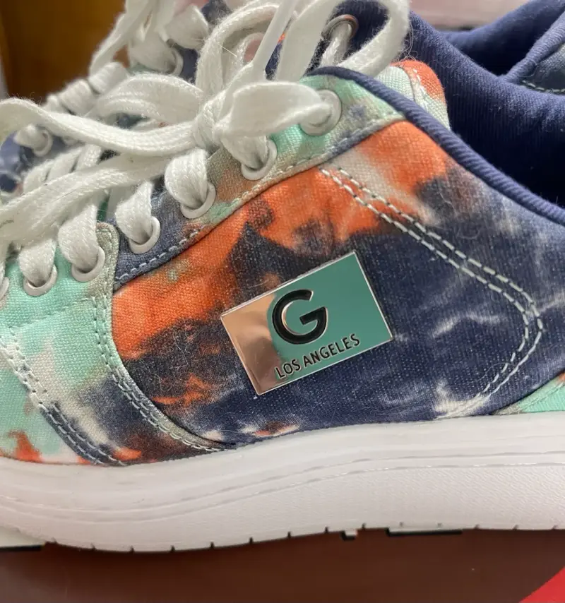 Zapatillas tie-dye coloridas - 1