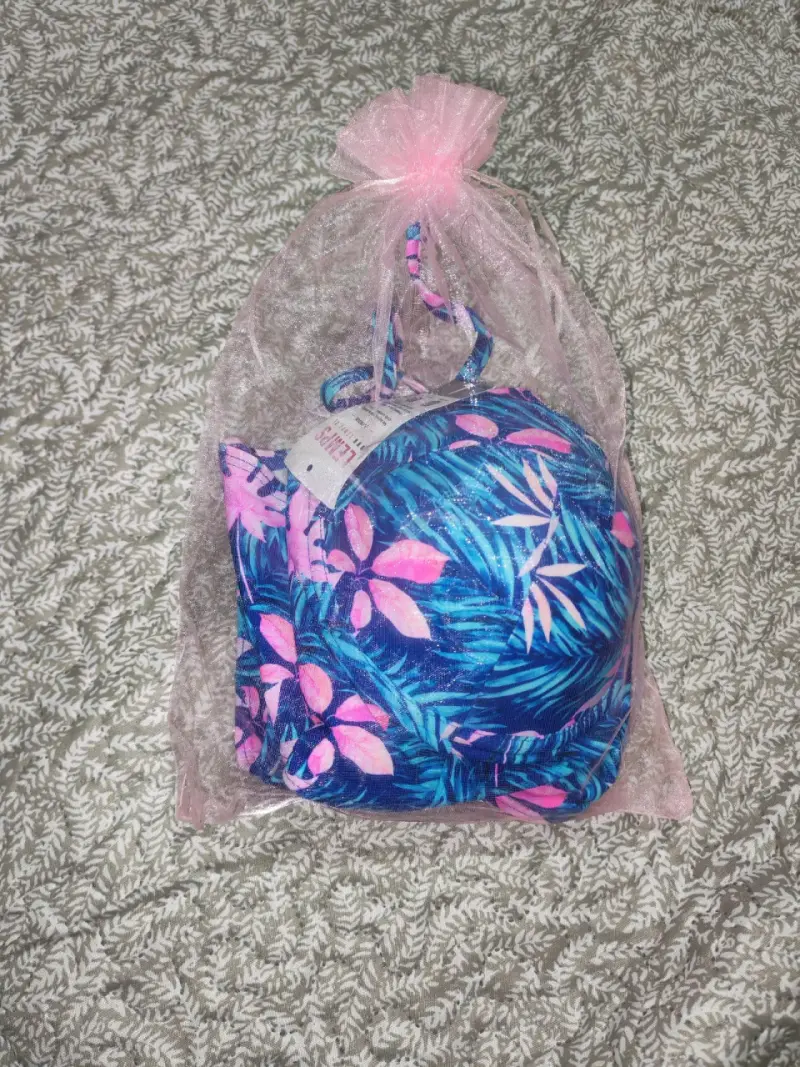 Bikini estampado tropical nuevo - 1