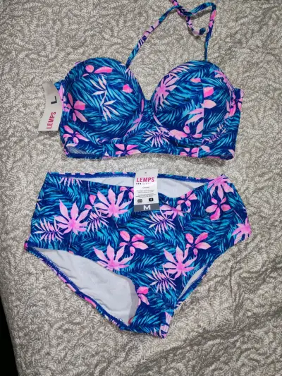 Bikini estampado tropical nuevo - miniatura 2