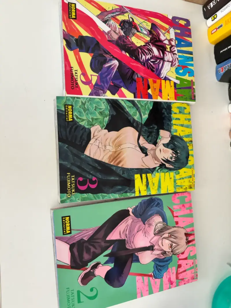 Mangas Chainsaw Man Tomos 1-3 - 1