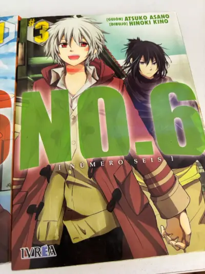 Manga No. 6 Volumen 1 y 3 - miniatura 2