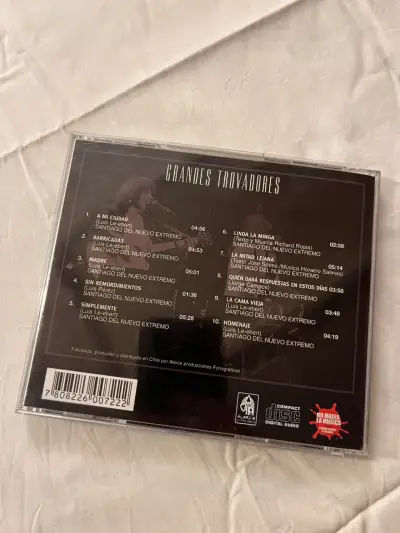 CD Grandes Trovadores Santiago del Nuevo Extremo - miniatura 2