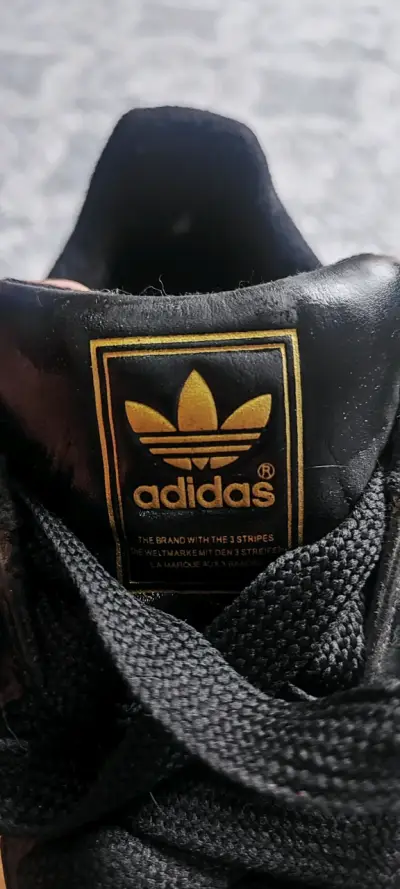 Zapatillas ADIDAS  negras y amarillas - miniatura 4