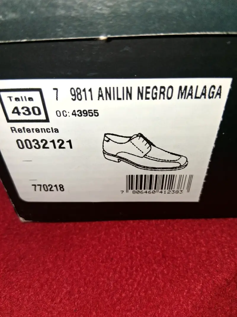 Zapatos Vestir Guante Malaga. - 5