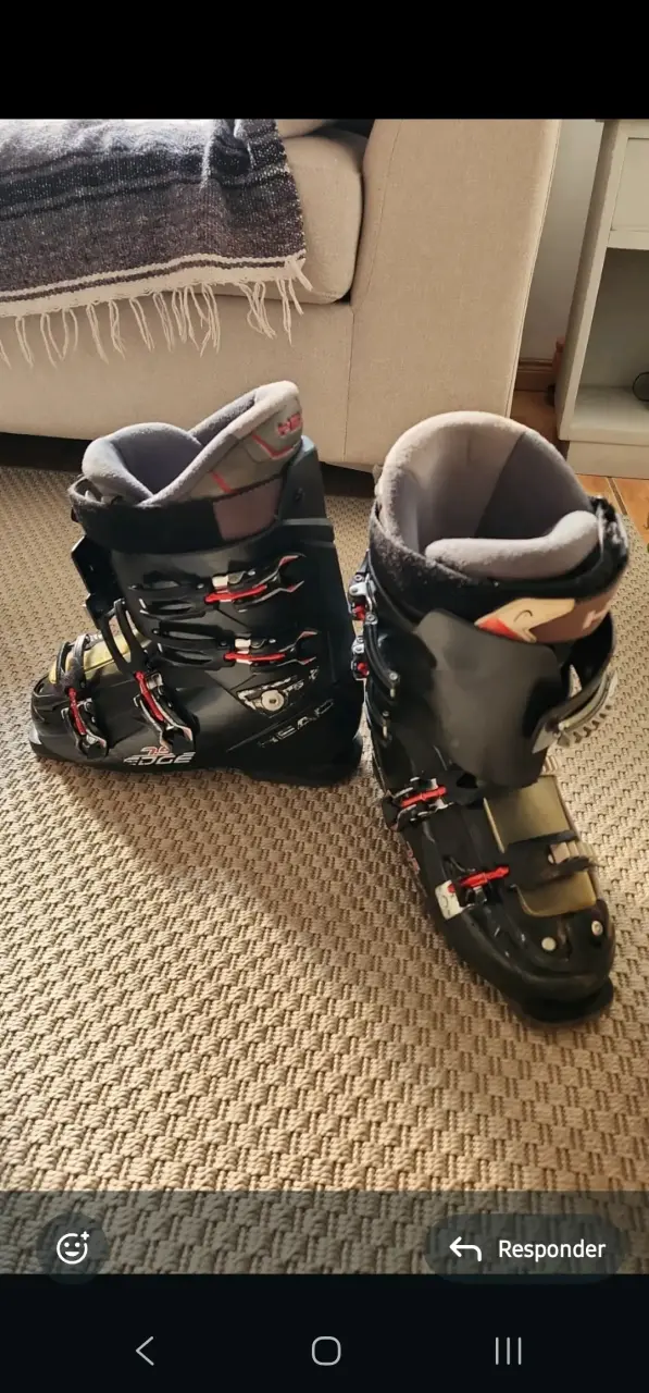 Botas de esquí negras marca Head