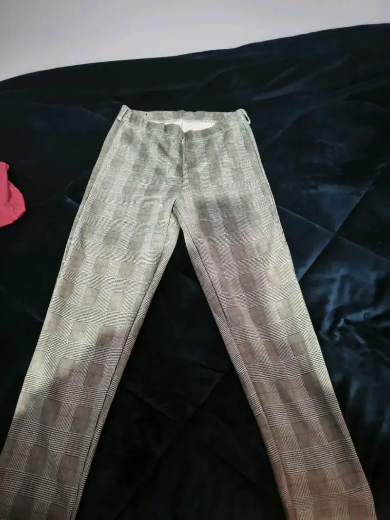 Pantalones de cuadros clásicos