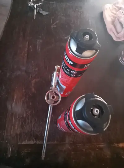 Espuma de poliuretano ignífuga Siltop más pistola - miniatura 5