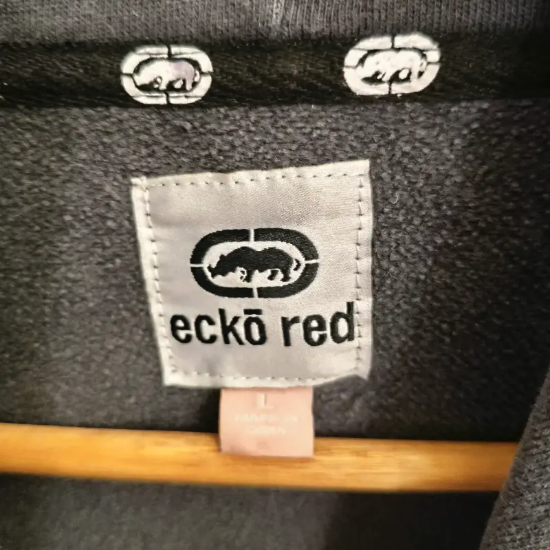 Polerón capucha Ecko Red negro - 3