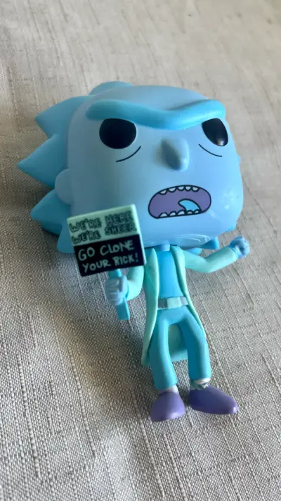Funko pop Rick de rick y morty - miniatura 2
