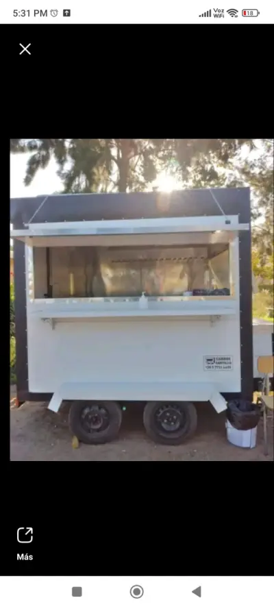 Carro de comida móvil - miniatura 1